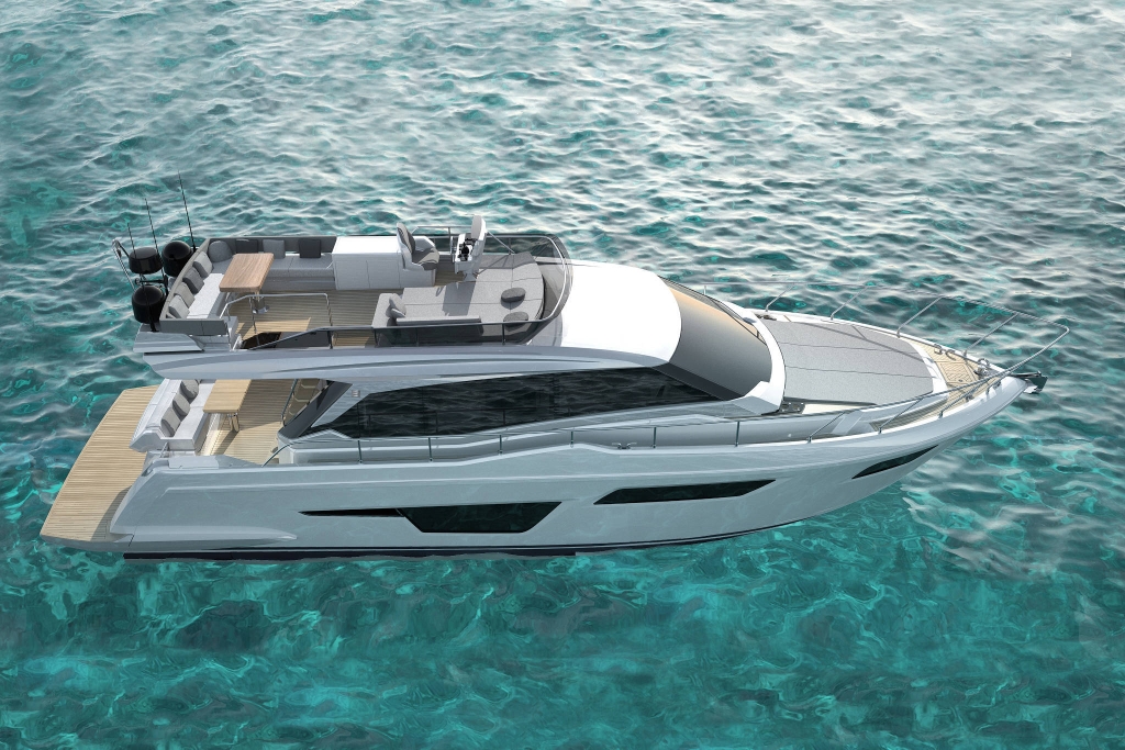 ferretti yacht beyond the magazine