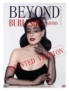 beyond the magazine burlesque edition dita von teese