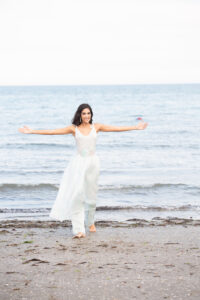 Rocio Munoz Morales incanta il lido di Venezia durante il photocall con la stampa