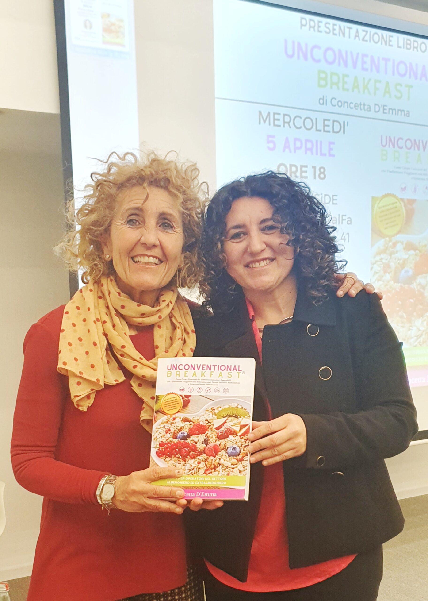 Concetta D'emma ha presentato il 5 Aprile il suo libro Unconventional Breakfast, la guida d'eccellenza per albergatori, articolo su Beyond the Magazine