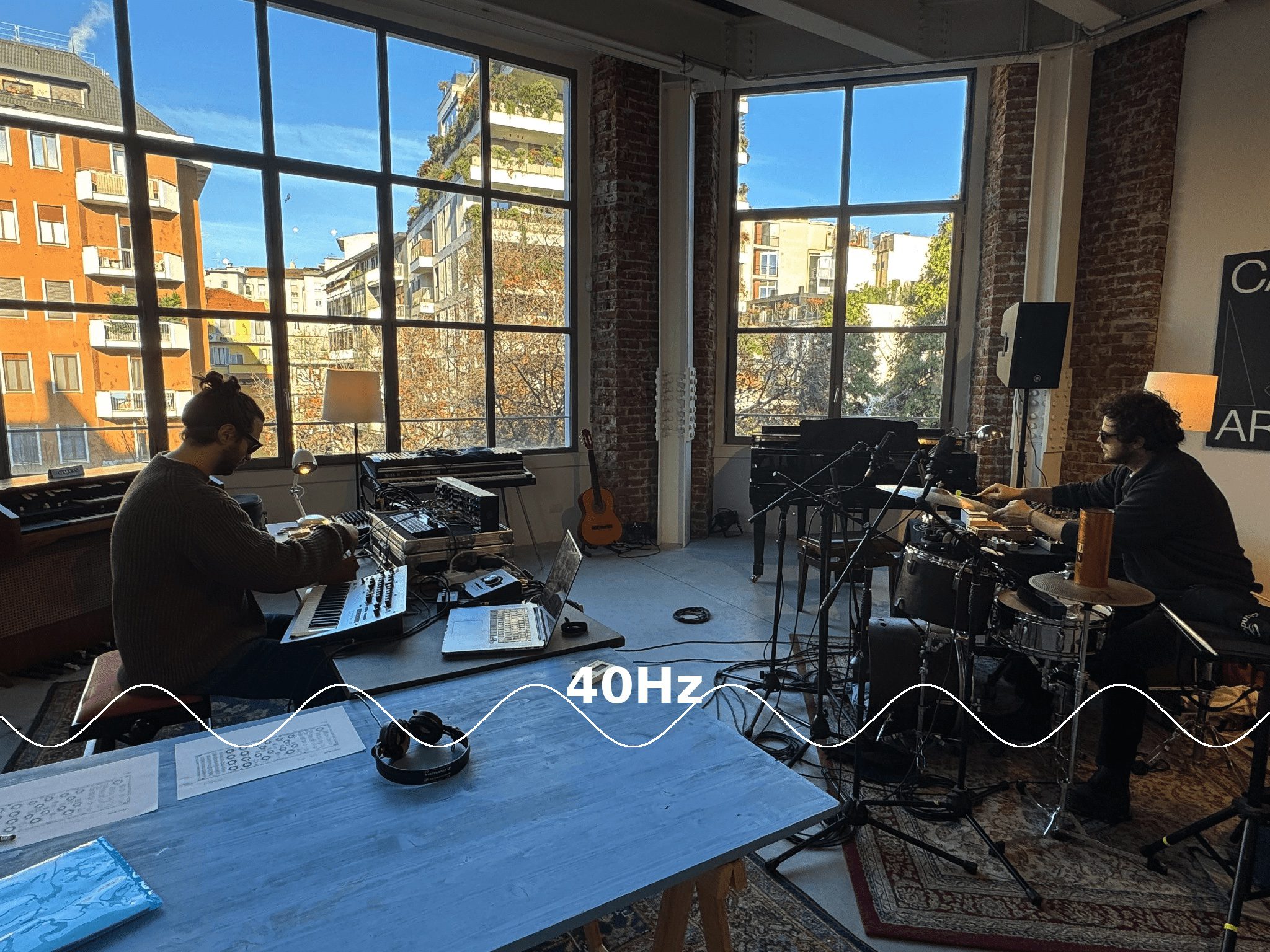 Progetto 40Hz, articolo su Beyond the Magazine