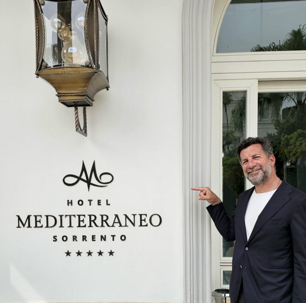Pietro Monti, Hotel Mediterraneo Sorrento, Hospitality Design Conference, articolo su Beyond the Magazine