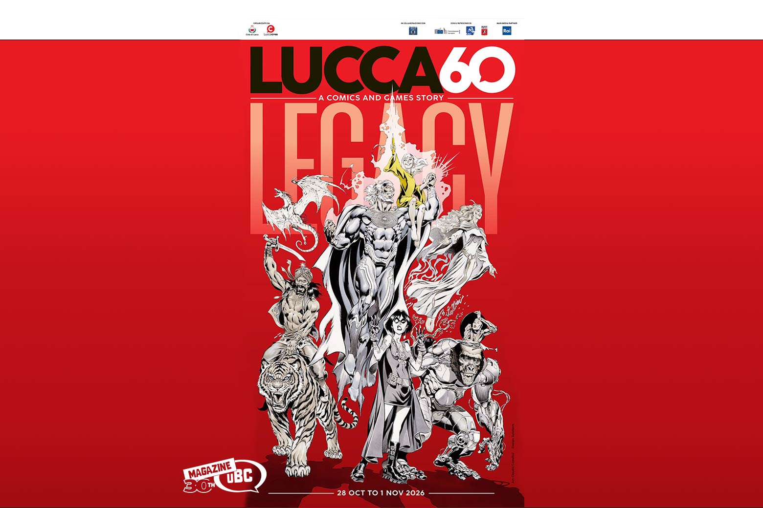 LUCCA Comics Games 2026, articolo su Beyond the Magazine