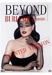 COVER BURLESQUE PRINTED
